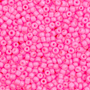 Rocailles 2mm carmine pink, 10 gram